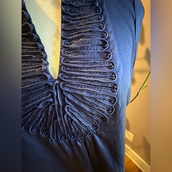 Apt. 9 Navy Sleeveless Blouse Size XL - Picture 7 of 9